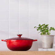 S Soup Pot 24cm Cerise