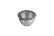 Stainless Steel Mixing Bowl with Glass Lid