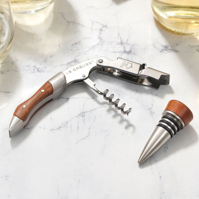 GS 190 Wooden Waiter's Corkscrew & Stopper