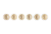 Stoneware Rainbow Set of 6 Egg Cups
