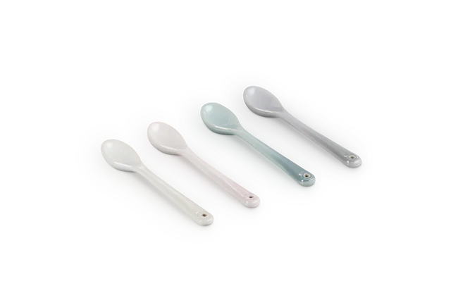 Stoneware Calm Set of 4 Spoons