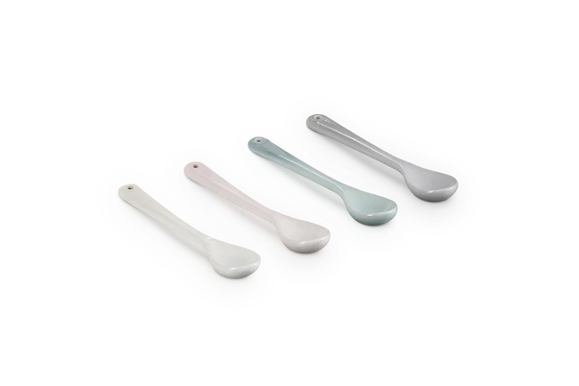 Stoneware Calm Set of 4 Spoons