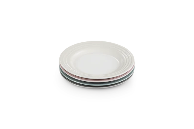 Stoneware Calm Set of 4 Tea Plates