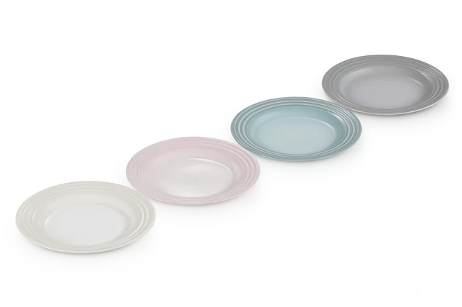 Stoneware Calm Set of 4 Tea Plates