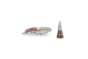 GS 190 Wooden Waiter's Corkscrew & Stopper
