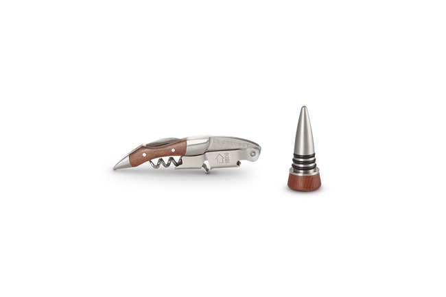 GS 190 Wooden Waiter's Corkscrew & Stopper