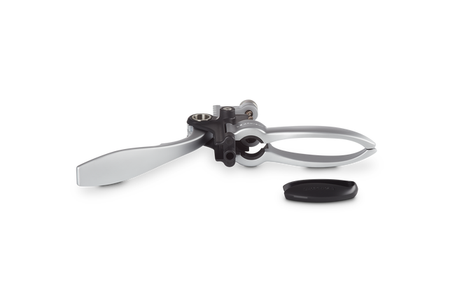 LM 250 Satin Chrome Lever Model with Foil Cutter