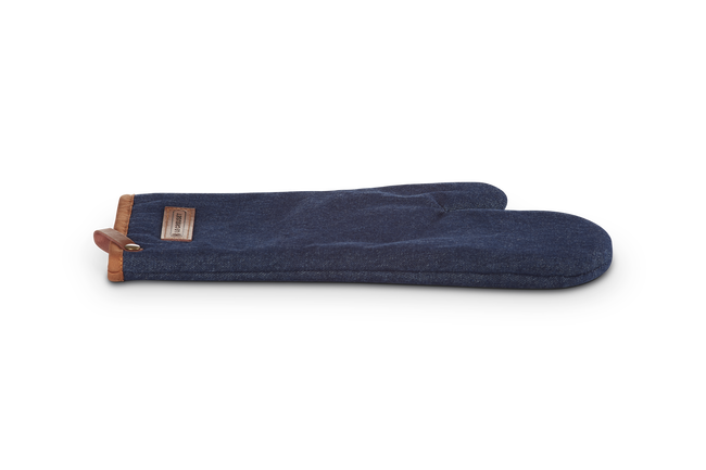 Oven Mitten Denim Blue