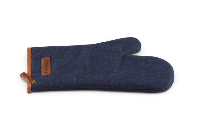 Oven Mitten Denim Blue