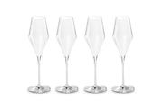 Set of 4 Sparkling Wine Glasses