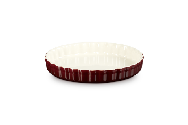 Stoneware Fluted Flan Dish