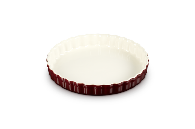 Stoneware Fluted Flan Dish