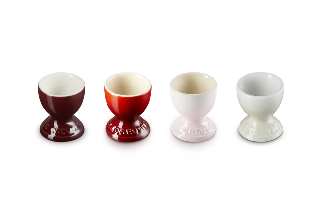 Stoneware Petits Fours Set of 4 Egg Cups