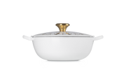 Cast Iron Art Deco Casserole