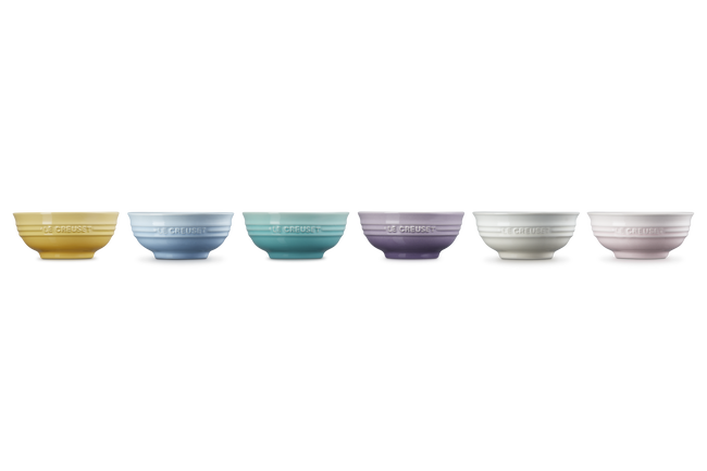 Stoneware Sorbet Set of 6 Mini Bowls