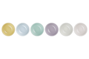 Stoneware Sorbet Set of 6 Mini Bowls