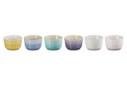 Stoneware Sorbet Set of 6 Mini Ramekins