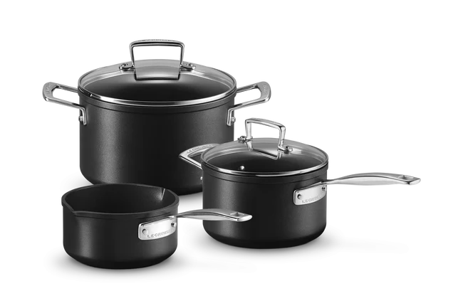 Toughened Non-Stick 3-piece Classic Cookware Set